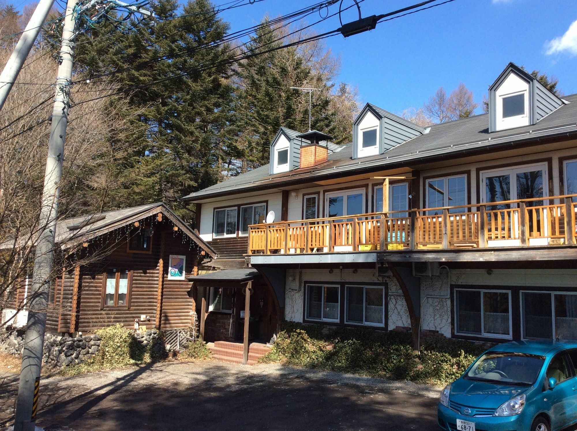 Pension And Log Cottage Hoshinoko 軽井沢町 エクステリア 写真